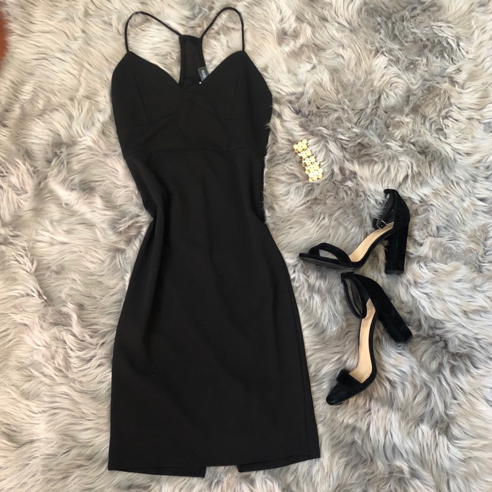 Spaghetti strap midi dress